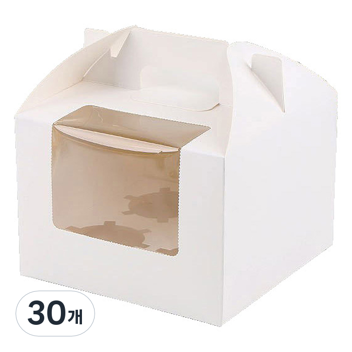 이홈베이킹 컵케익 창상자 4구, 단일색상, 30개 27,000원