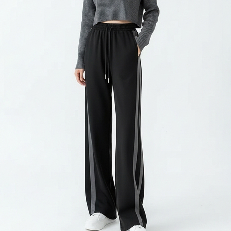 마켓피아 여성용 스트링 라인 와이드 팬츠 14,730원