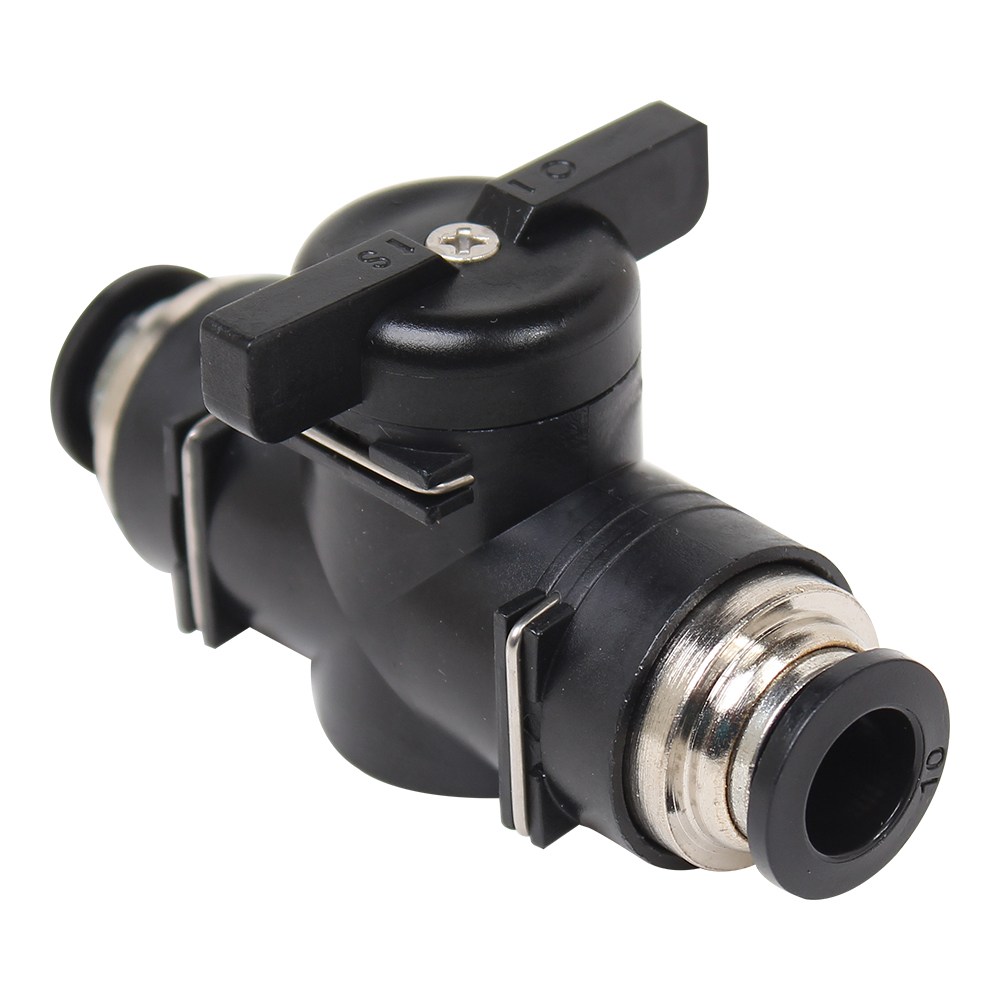 밸브형 원터치 피팅 4mm 6mm 8mm 10mm 공압 에어 배관 자재 차단밸브 6,000원