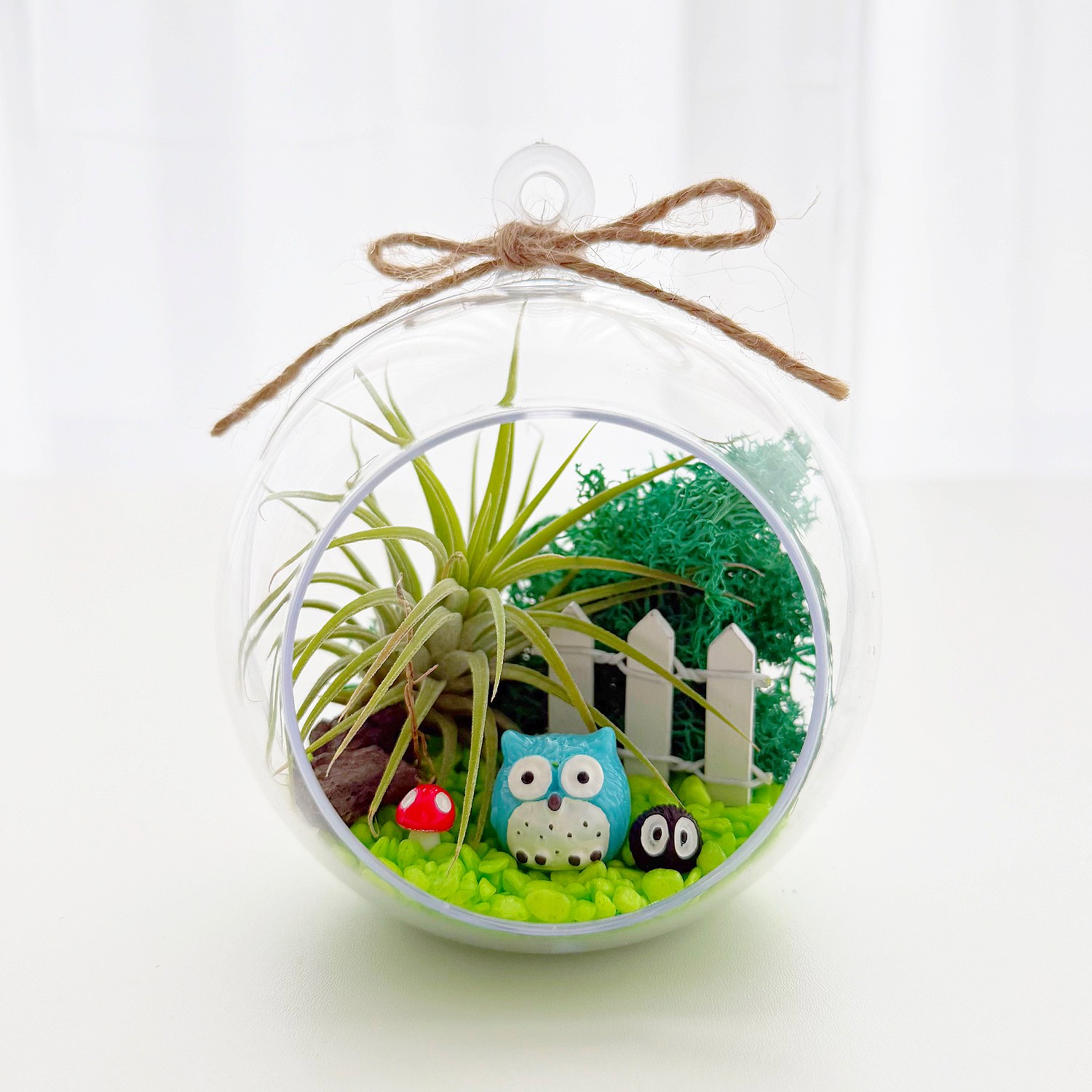 미니숲 DIY 테라리움 만들기 키트 3종, 이오난사 모스이끼 반려식물, 1개, 1. 숲속의 지혜 9,900원