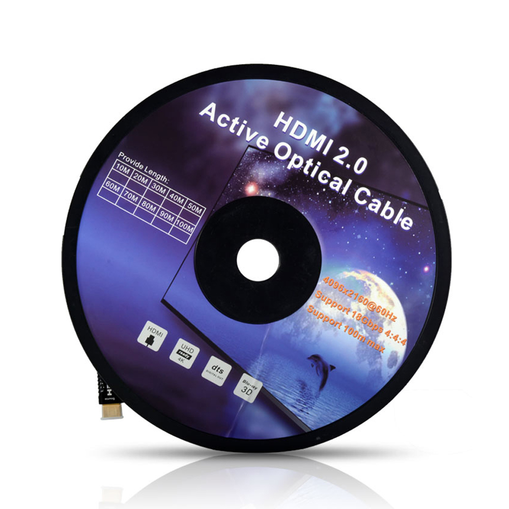 넥스트유 HDMI 2.0v ACO 하이브리드 광케이블 NEXT-2100HAOC, 단일상품, 1개, 100m 97,500원