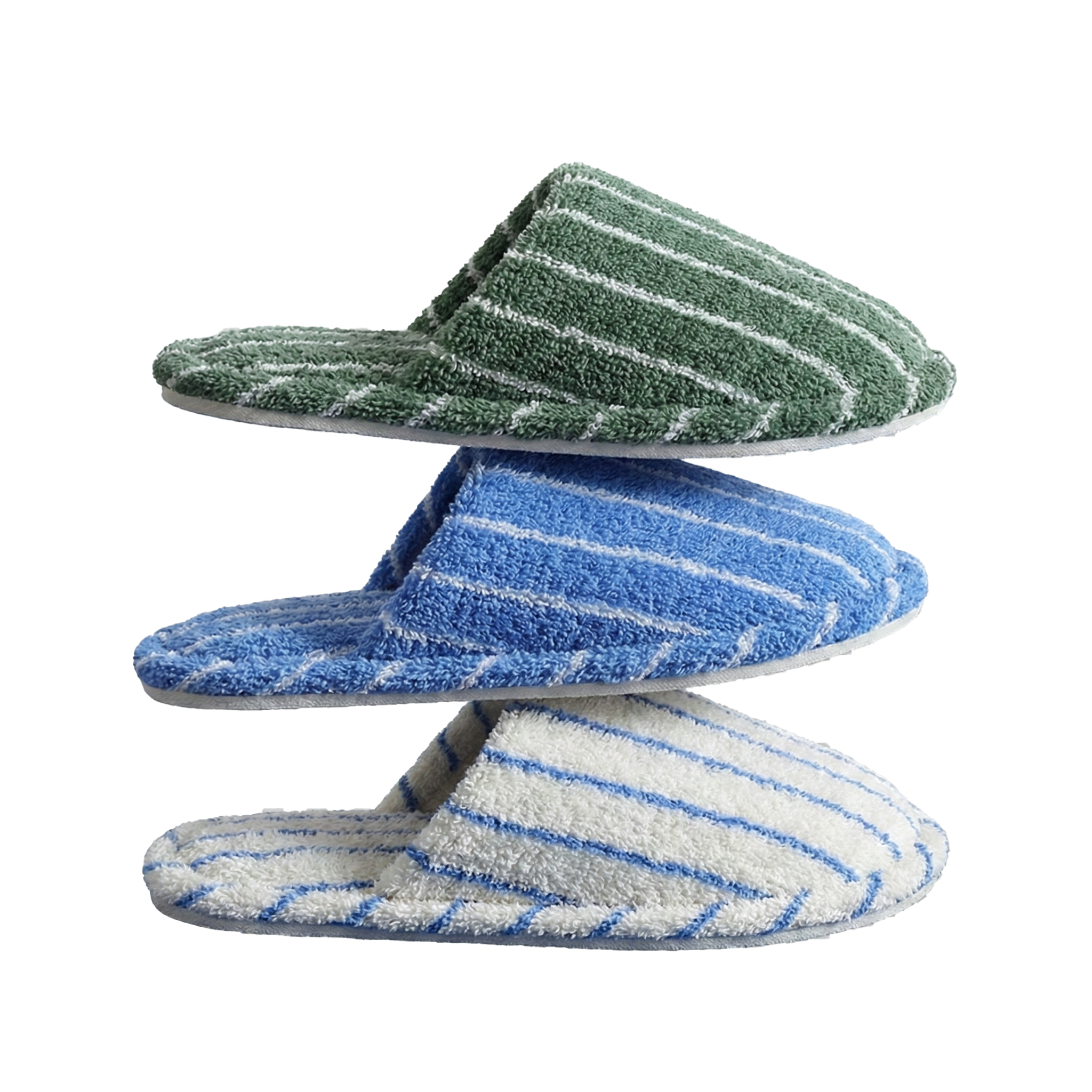 도도 테리슬리퍼 스트라이프 여성용 봄 사계절 슬리퍼 실내화 거실화, 1개, 퓨어화이트 16,900원