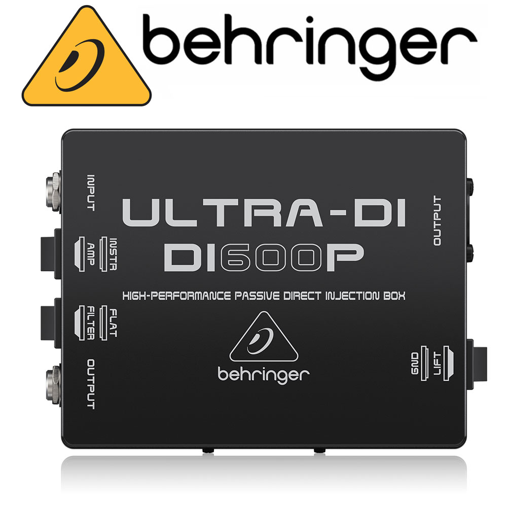 베링거 패시브 다이렉트 DI 박스 기타 베이스 악기 믹서 앰프 디아이 박스 DI600P, DI600P 다이렉트 BOX 61,800원