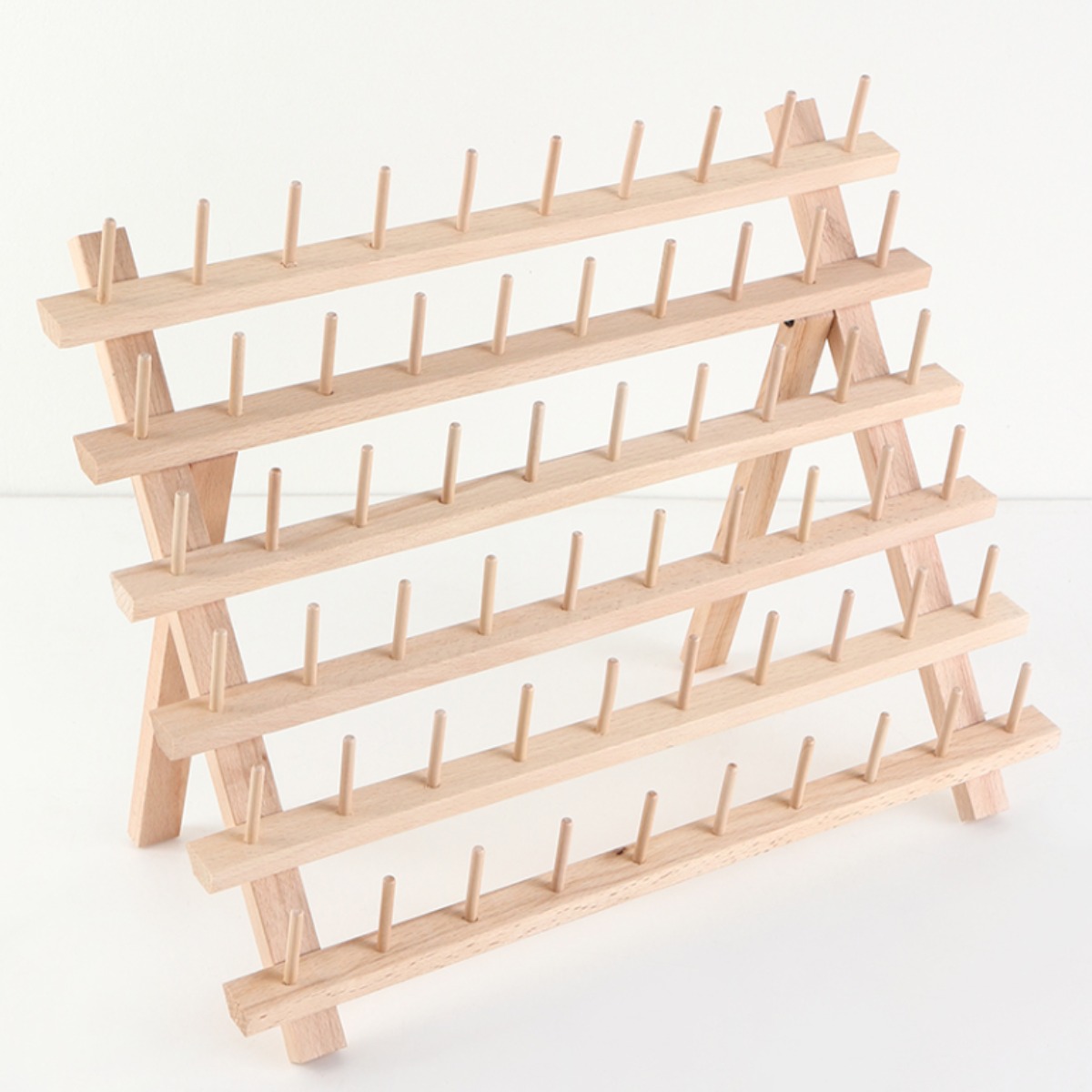 패션스타트 감성 인테리어 나무 원목 실패꽂이 60구, 1개, S사이즈 30,000원