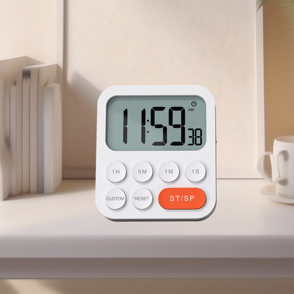 더올데이즈 주방 쿠킹 자석 타임어 무음 알람 공부 스톱워치 타미 멀티 타이머 10,000원