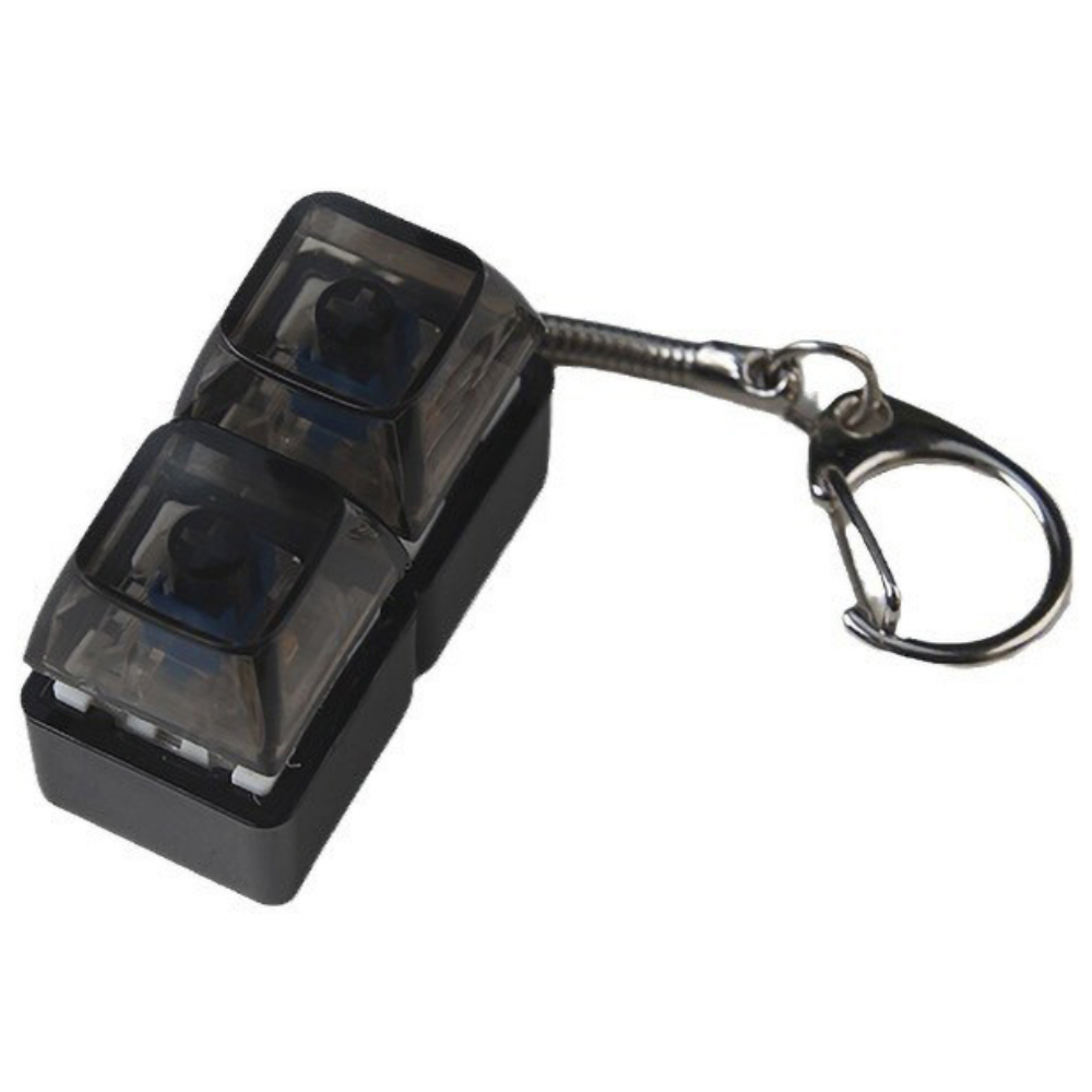 LED 키캡 키링 열쇠고리 RGB 청축 딸깍이 스위치 가방 차키 키링 4,800원