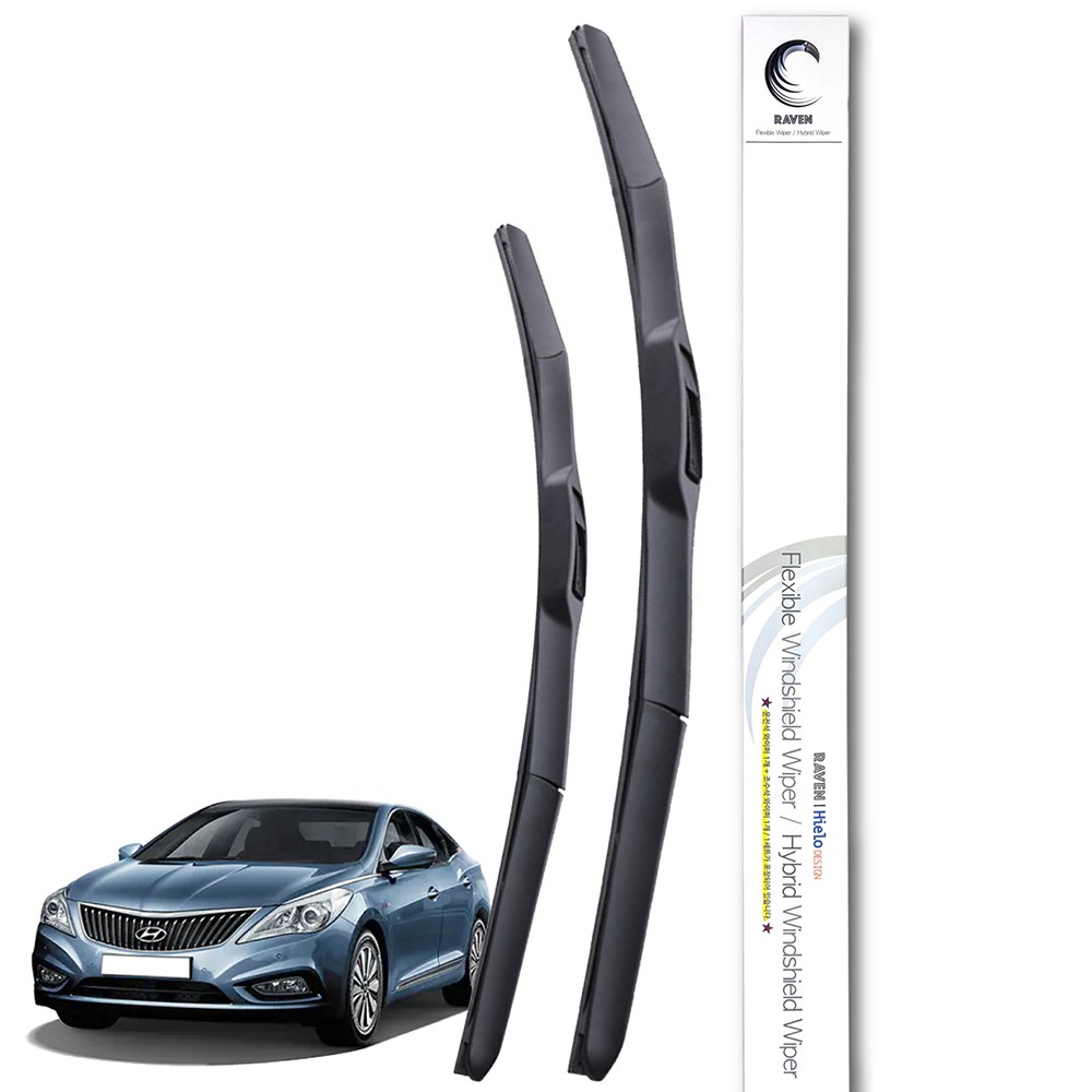 레이븐 그랜저HG 그랜저IG 더뉴 그랜저 GN7 호환 하이브리드 와이퍼 운전석+조수석 세트 650+450, 현대 그랜저HG (11년~16년) 18,500원