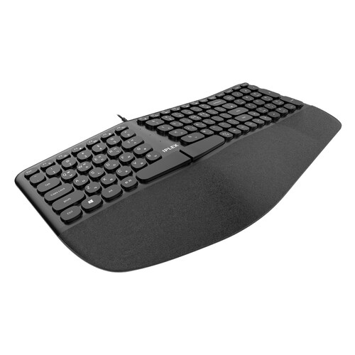 아이플렉스 인체공학 유선키보드, 블랙, ERK3000 42,900원