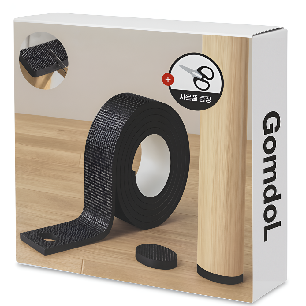 곰돌곰돌 충격방지 패드 의자발커버 의자소음방지, 1개 7,900원