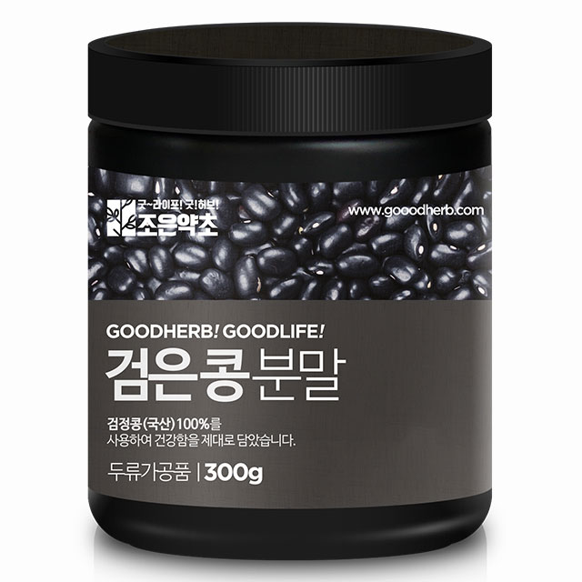 조은약초 검은콩 분말, 1개, 300g 9,820원