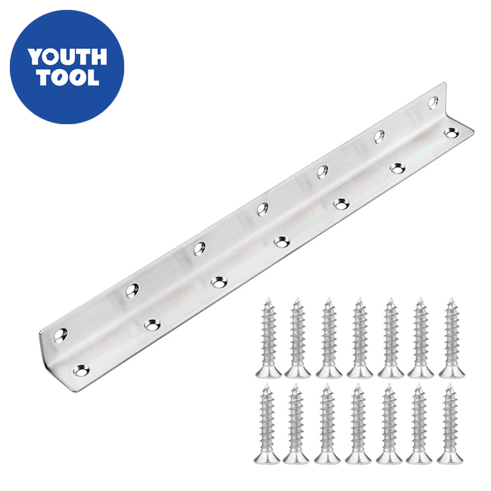 유스툴 스텐 롱 꺽쇠 스테인리스 앵글 브라켓 10P 세트 45,900원