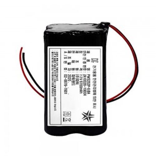 [리튬이온 제작형] 18650 배터리팩 2S2P 7.4V 7000mAh(2X2) 34,500원