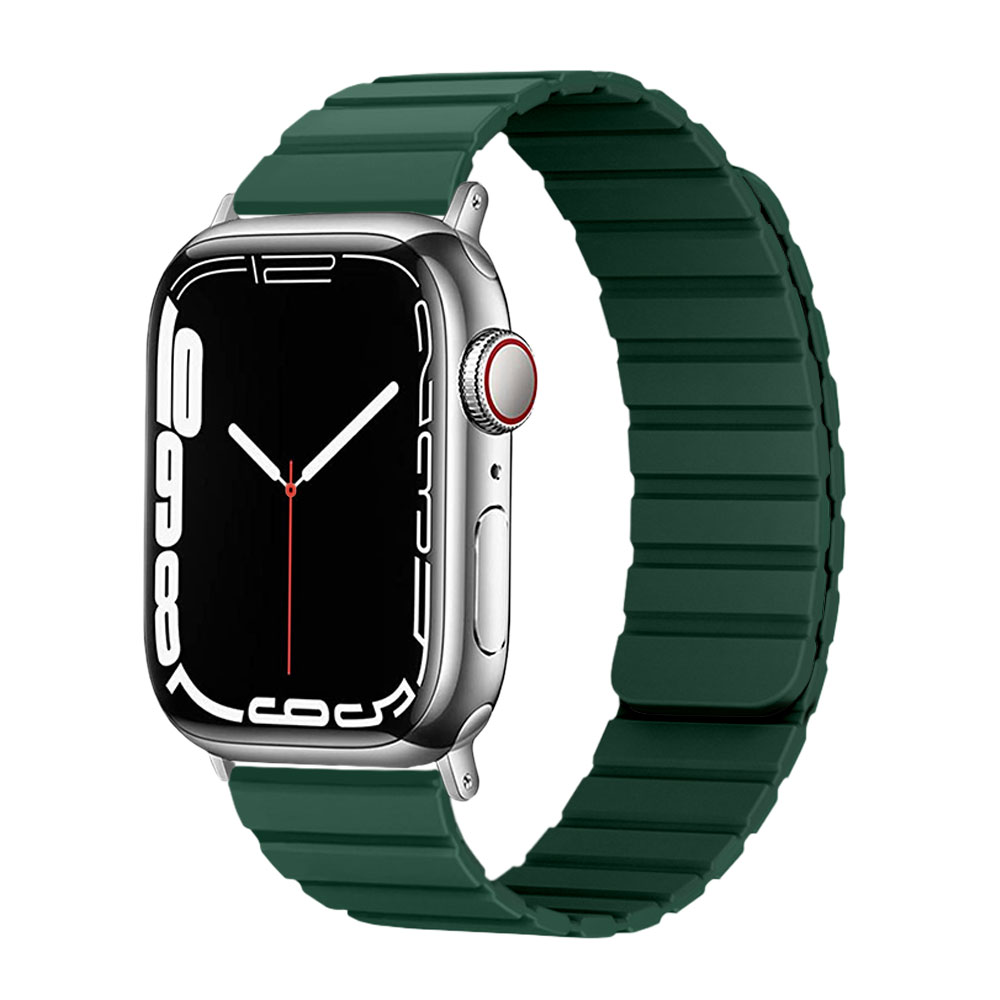 리아몬트 애플워치 마그네틱 투톤 자석 실리콘 스트랩 24,000원