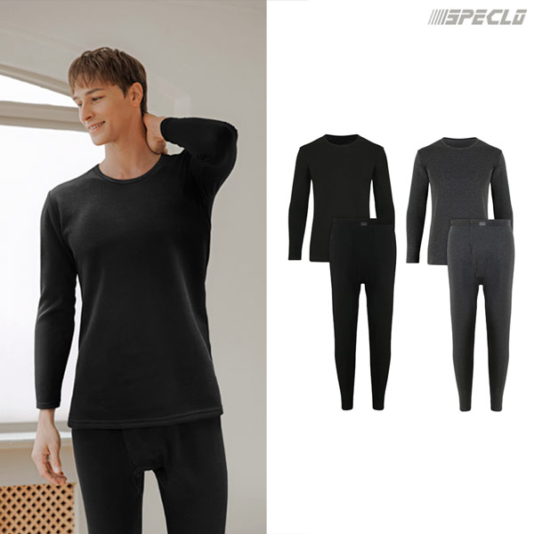 [스페클로 ] 남성 히트웨어 양모내의 상하세트 942 겨울내복 남자내의 33,900원