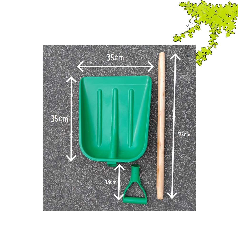 강동누리 PVC 눈삽 제설도구 제설눈삽 눈치우는삽, 10개 62,000원