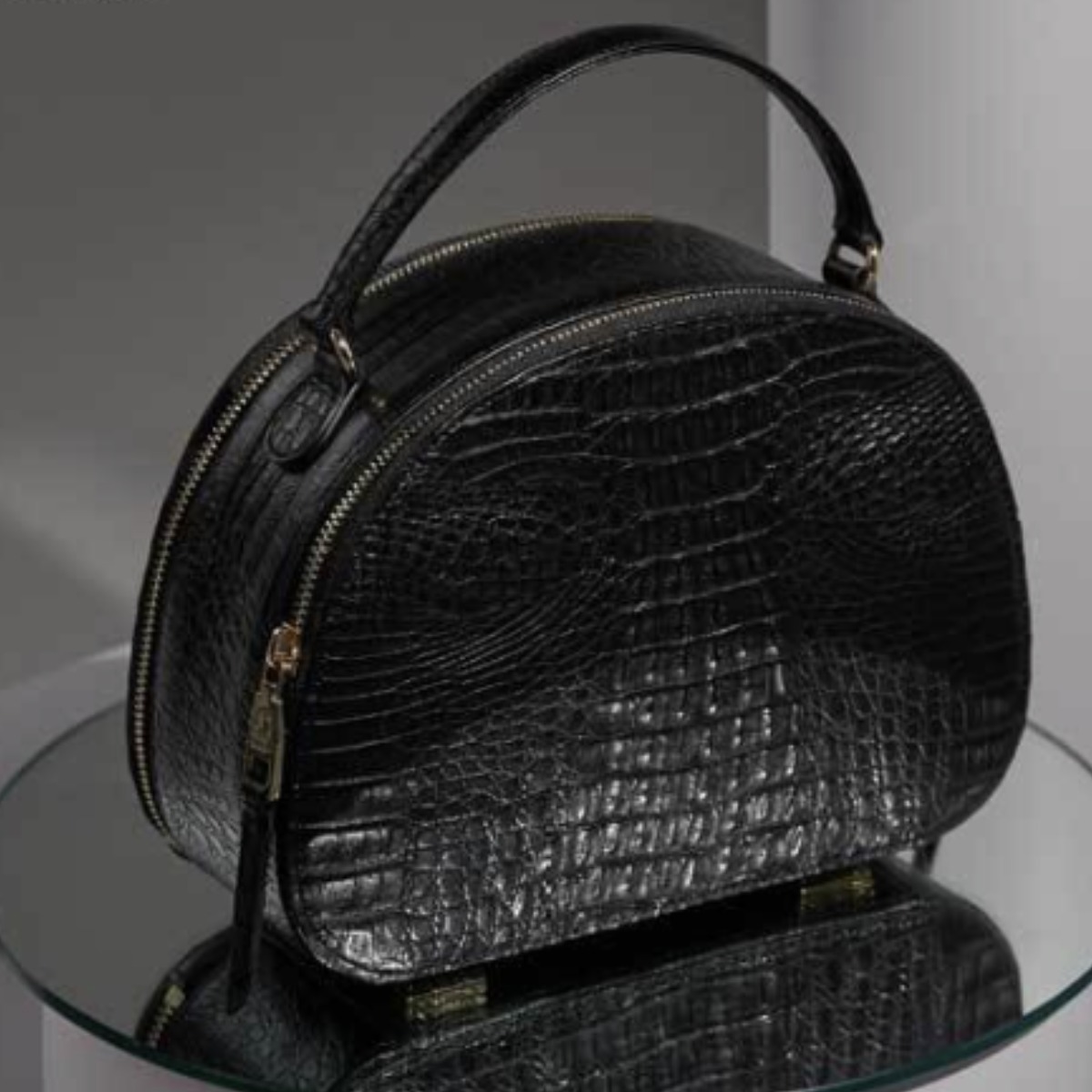 잘모이 아이리스 크로커다일 악어가죽 핸드백 데일리백 LTZ 5168 310,000원