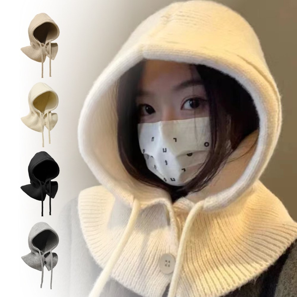 꼬꼬마스픽 바라클라바 니트 여성 겨울 바라클라바 스키 후드 넥워머 방한 바라클라바 4종 7,890원