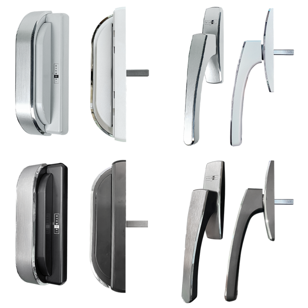 한화 현대 L&C 샷시손잡이 라피네 카이저 오토락핸들 셀프교체, 화이트, 1개 20,100원