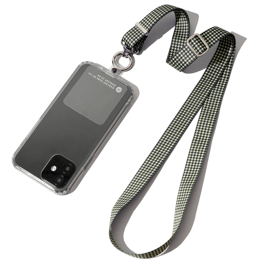 하이루프 핸드폰 스트랩 넥 숄더 목걸이 줄 고리 크로스 랜야드 스트랩, LS37.하운드투스옐로, 1개 18,900원