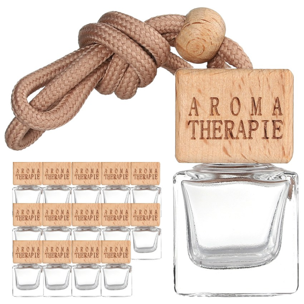 차량용 디퓨저 용기 우드사각 5ml 15개 공병 방향제 베이스, 본상품선택, 5ml, 15개 10,000원