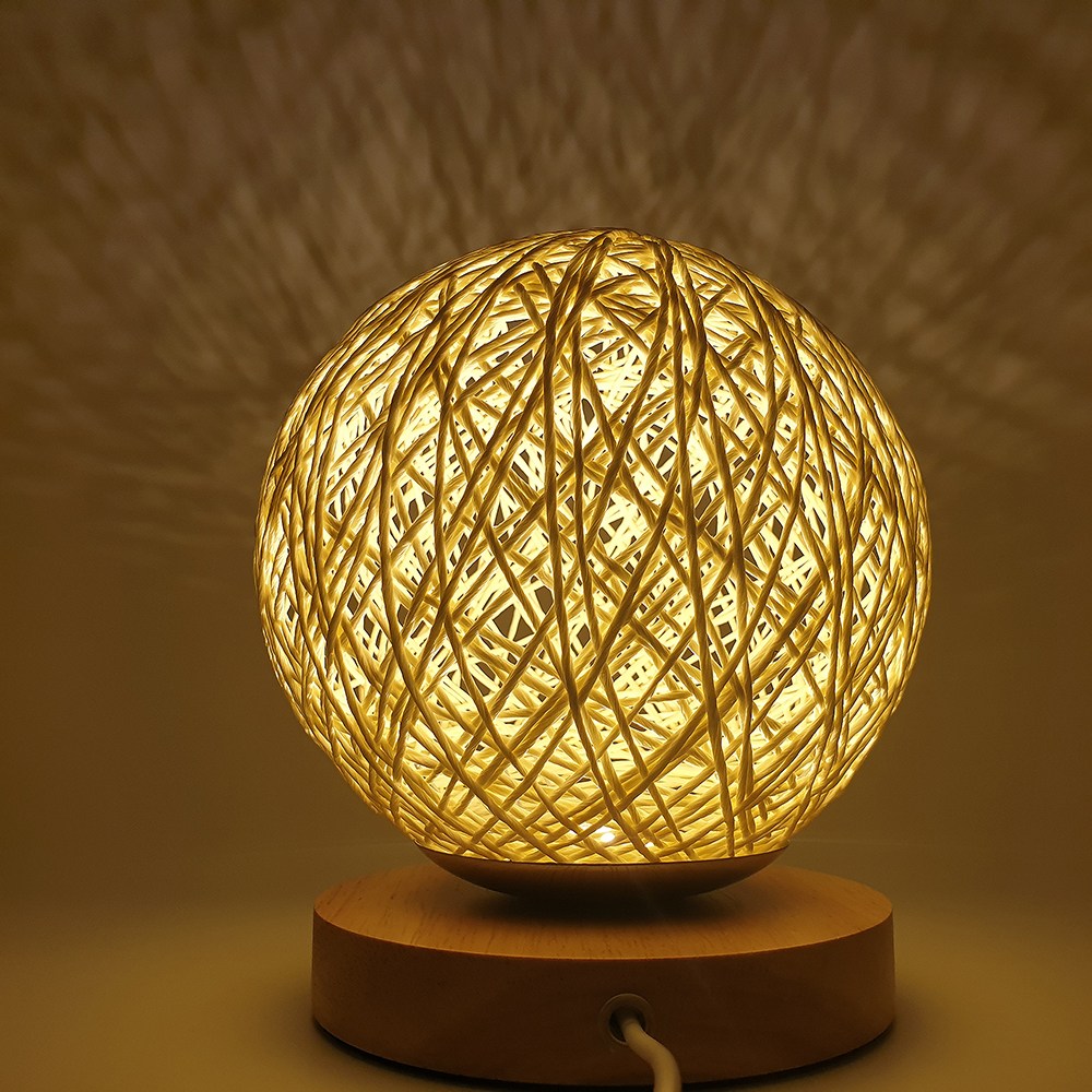 LED 라탄 등나무 무드등 카페 감성인테리어 간접조명 수유등 달무드등 취침등, 현재가 10,450원