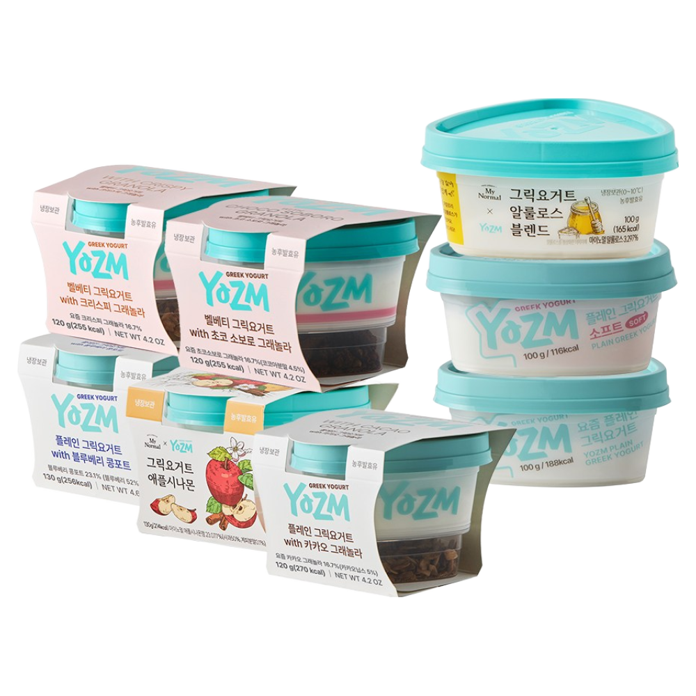 요즘 요거트 올인원 세트 8개, 단품 31,400원