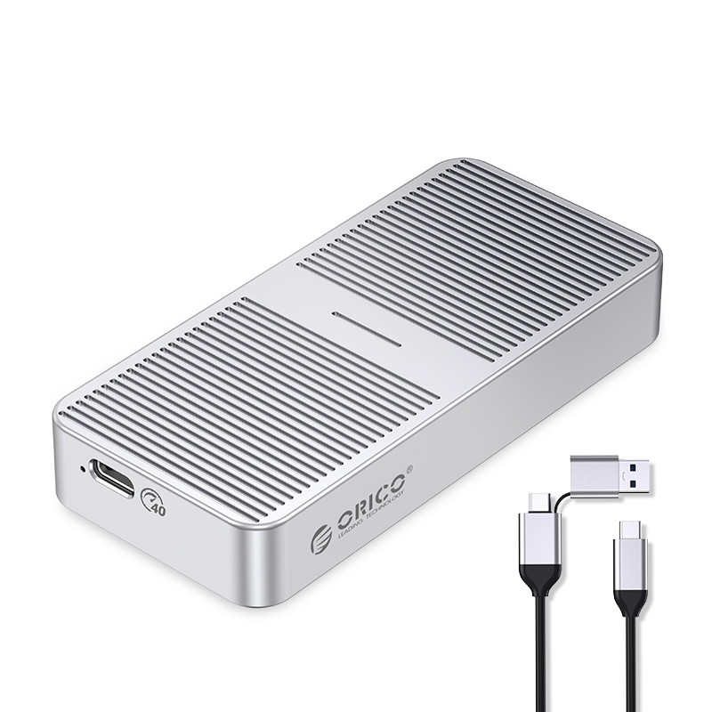 오리코 M.2 NVMe SSD 외장하드케이스 2in1케이블 냉각핀 방열 USB4 40Gbps M224C3-U4 233,000원