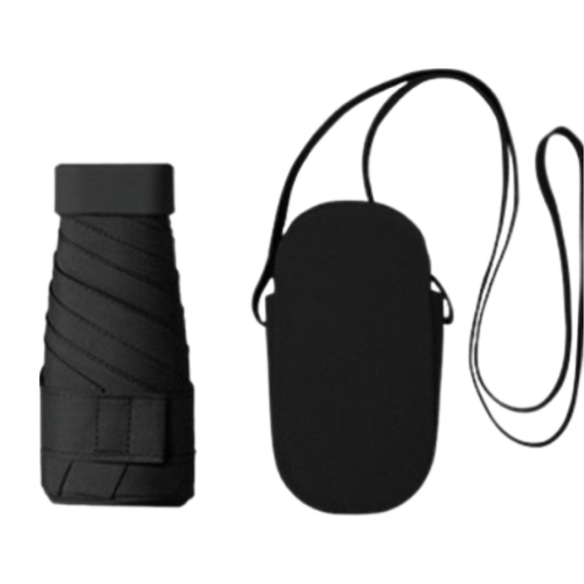 cliia 초경량 5단 암막 양우산 자외선차단 미니 우산 전용 파우치 포함 휴대용 양산 29,000원