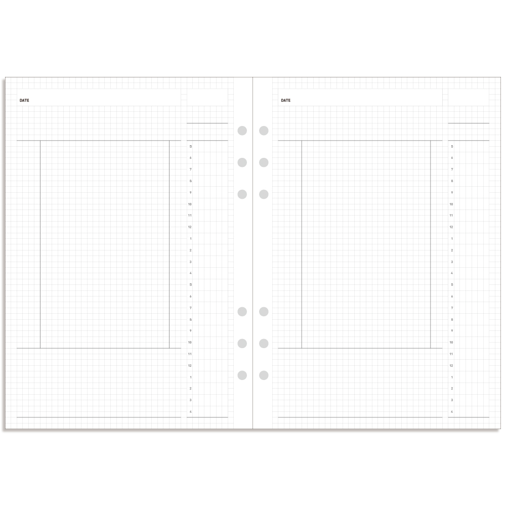 데이스테이션 A5 6공 바인더 데일리 스터디 플래너 6,000원