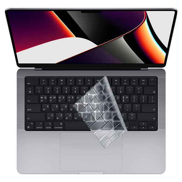 지모 맥북 프로 에어 네오 TPU 투명 키스킨, 그레이 - 맥북프로16(M1/M2/M3/M4/M5), 1개 18,960원