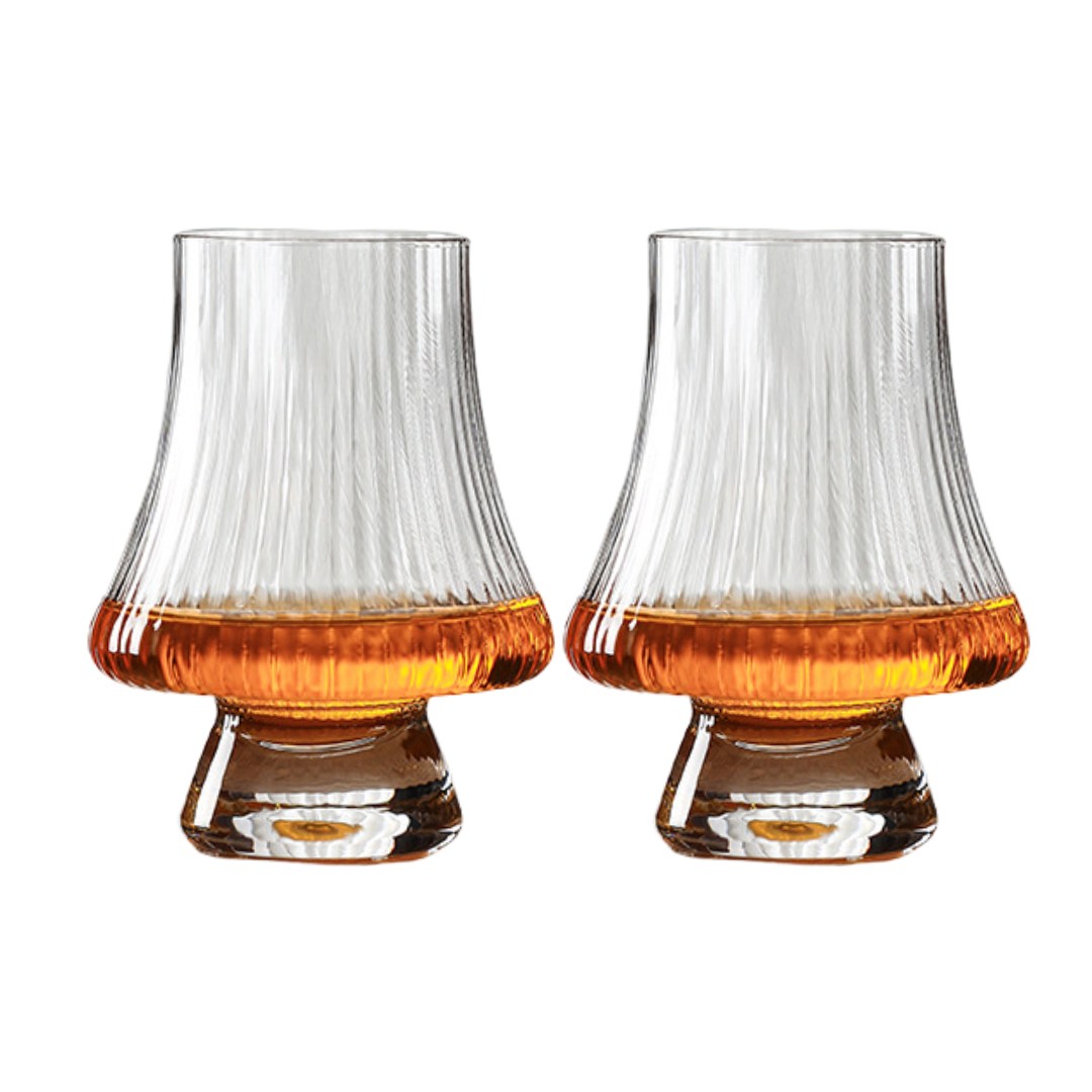 플리츠 위스키잔 언더락잔 노징글라스 싱글몰트잔, 2개, 현재가 12,350원