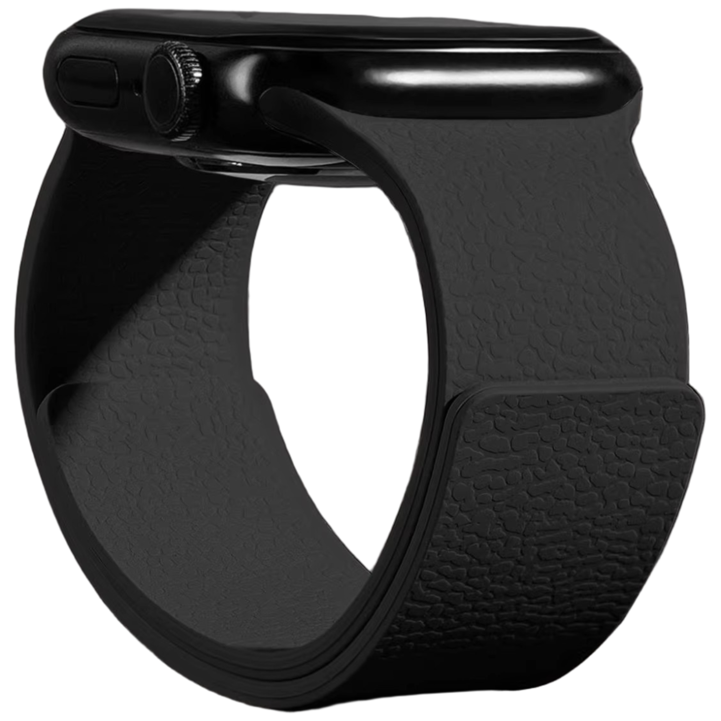 하블리네 애플워치 마그네틱 실리콘 스포츠 스트랩, 블랙 15,900원