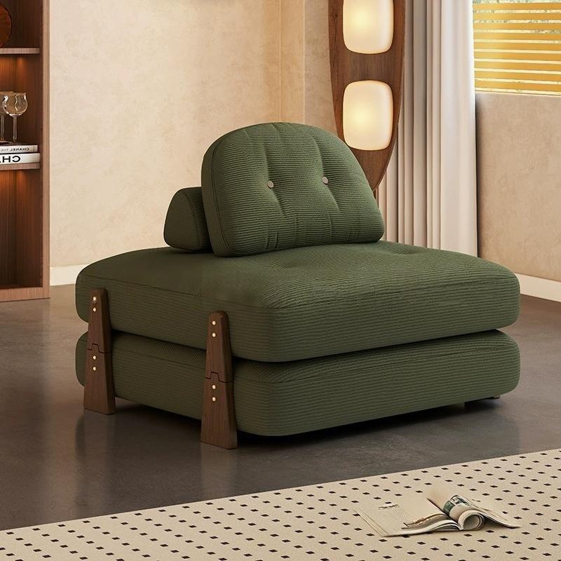 해당컴퍼니 접이식 소파베드 원목 발 쿠션 소파   HT207 169,900원