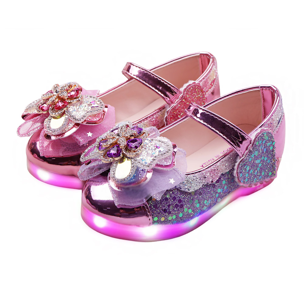 풋풋 로즈벨 하트 LED 구두 라이팅구두 발광구두 여아구두 봄구두 가을구두 신학기구두 공주구두 메리제인구두 32,800원