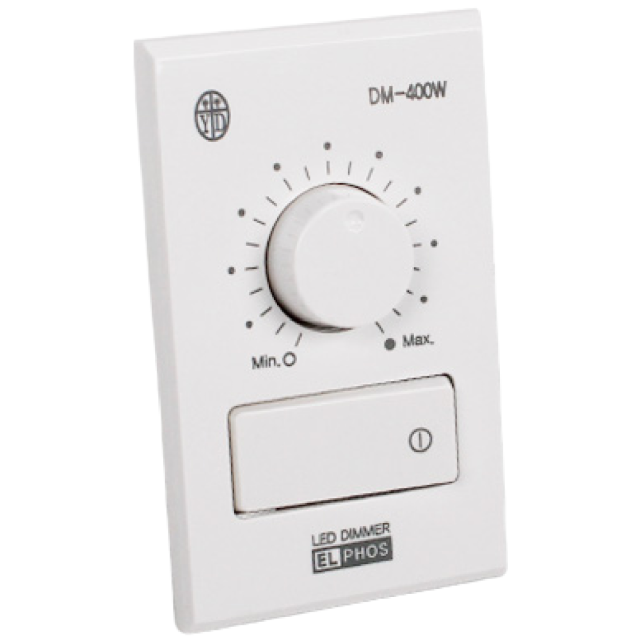 조광기 LED 전용 디밍 400w 밝기조절 디머 스위치 예도 엘포스, 2개 36,200원