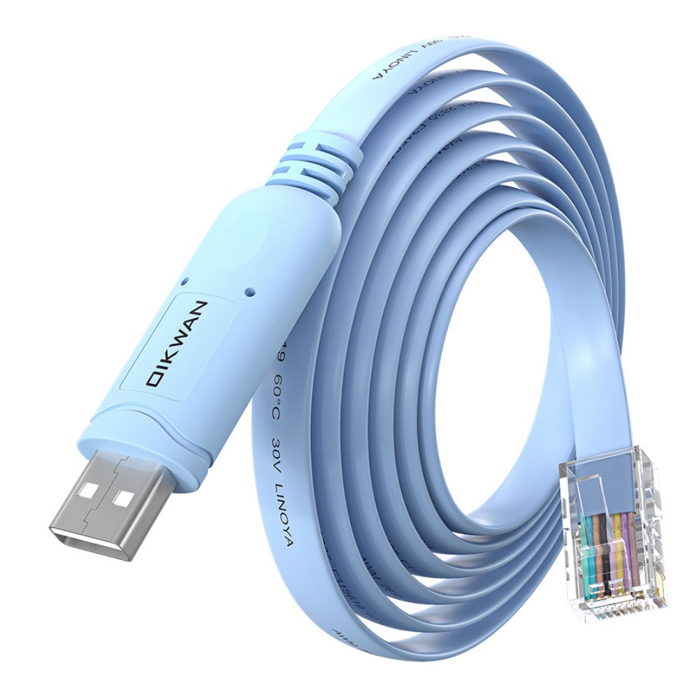 USB TO RJ45 RS232/콘솔케이블 / 3M (FTDI FT232RL+ZT213 칩 사용) (대량 주문제작 가능) 17,000원