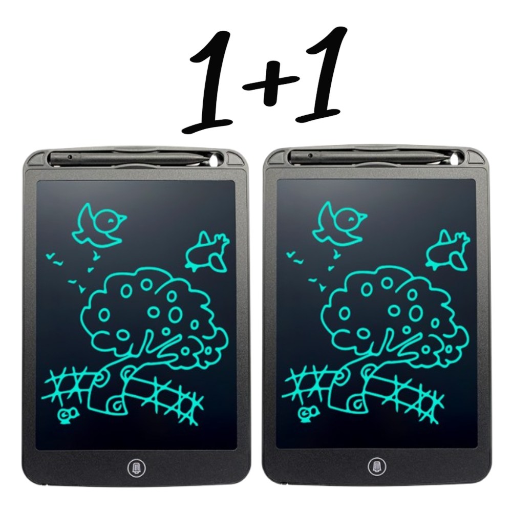 1+1 전자칠판 메모 전자 노트 그림 칠판 패드 8.5인치 원터치 2개 4,900원