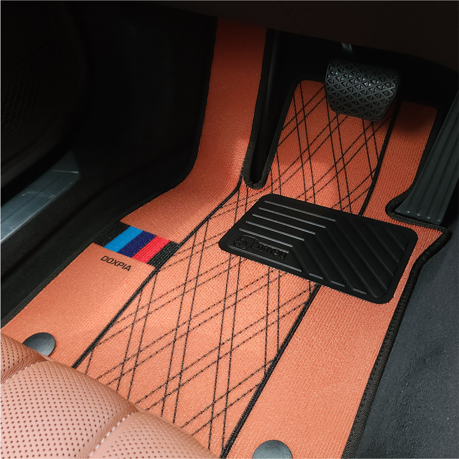 독스피아 BMW 시트색상 카매트 자동차 코일매트 5시리즈 X5 X6 X7 1열+2열+트렁크(5인승) 233,000원