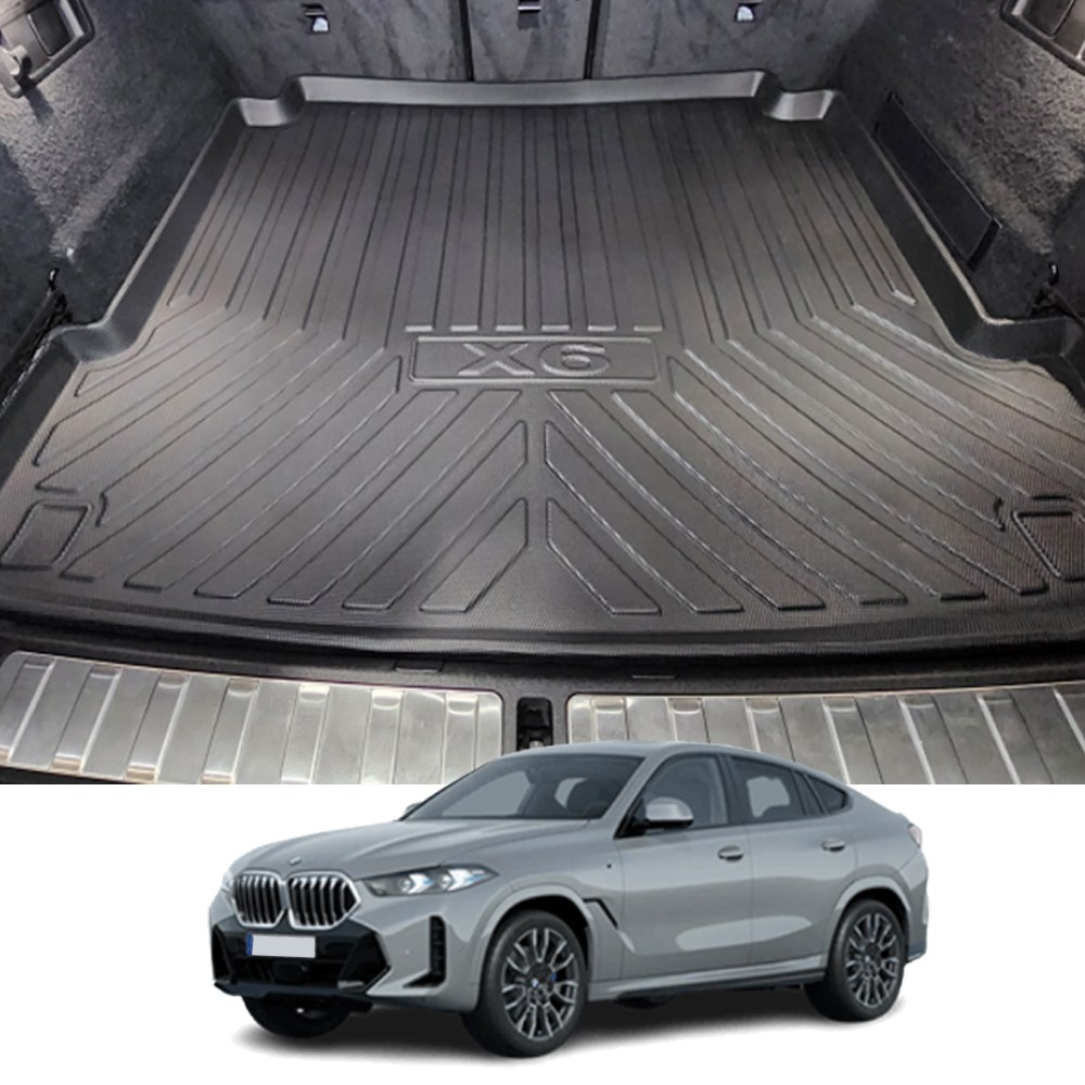 카킹즈 BMW X6(5인승,7인승) 트렁크매트 G06 논슬립 카본 3D 20년이후(호환) 48,000원