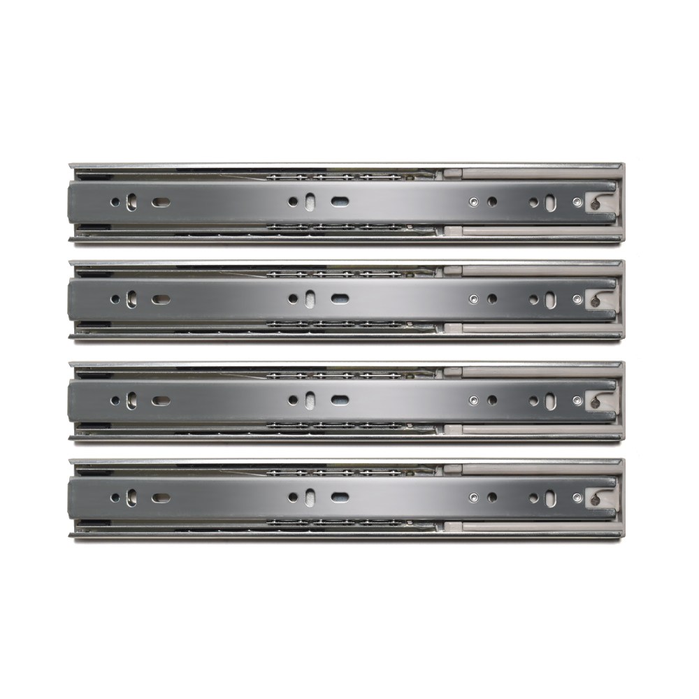 두일기업 3단 45폭 댐핑레일 300mm 2조, 2세트, 실버 36,000원