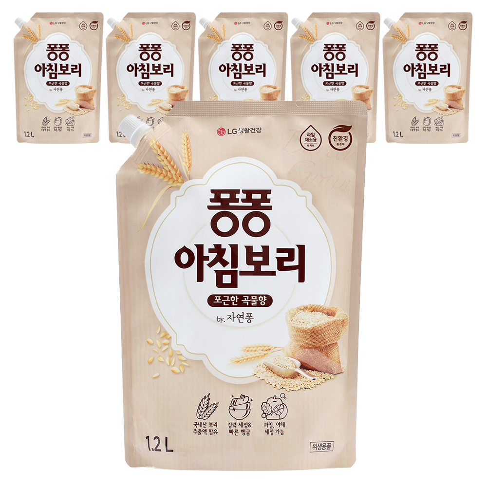 퐁퐁 주방세제 아침보리 리필 15,490원