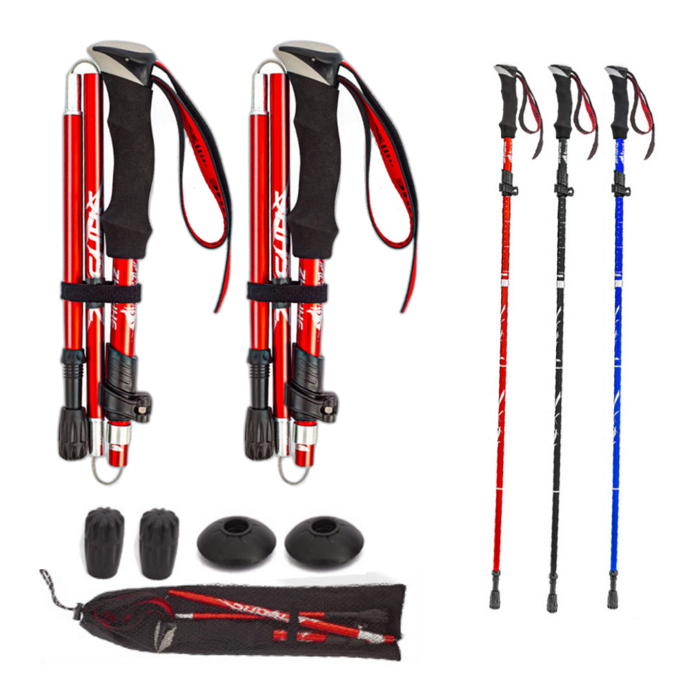 케이엘 초경량 접이식 두랄루민 등산스틱 2p 24,900원