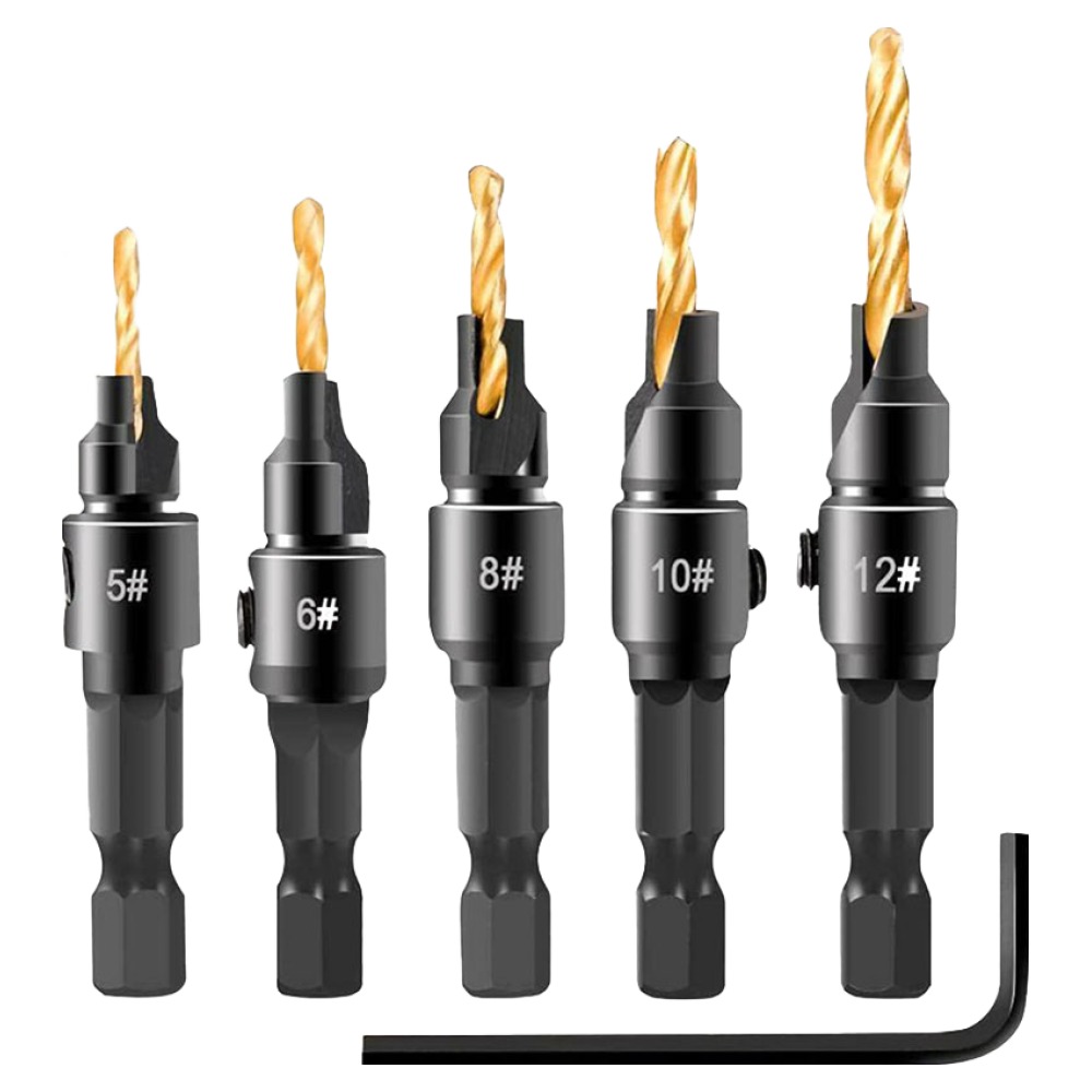 글로비 티타늄 이중드릴비트 5pcs, 1개 8,700원