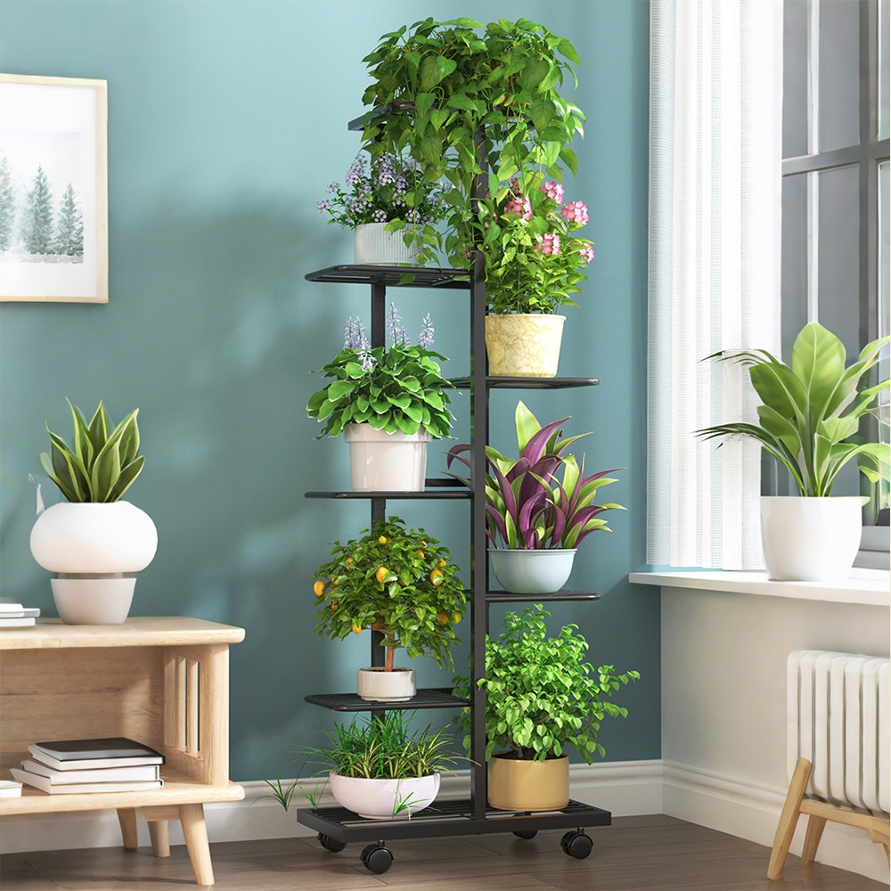 호밍사이  거실화분정리대 현대풍 화분진열대 움직이는 베란  화분 정리대 22,980원