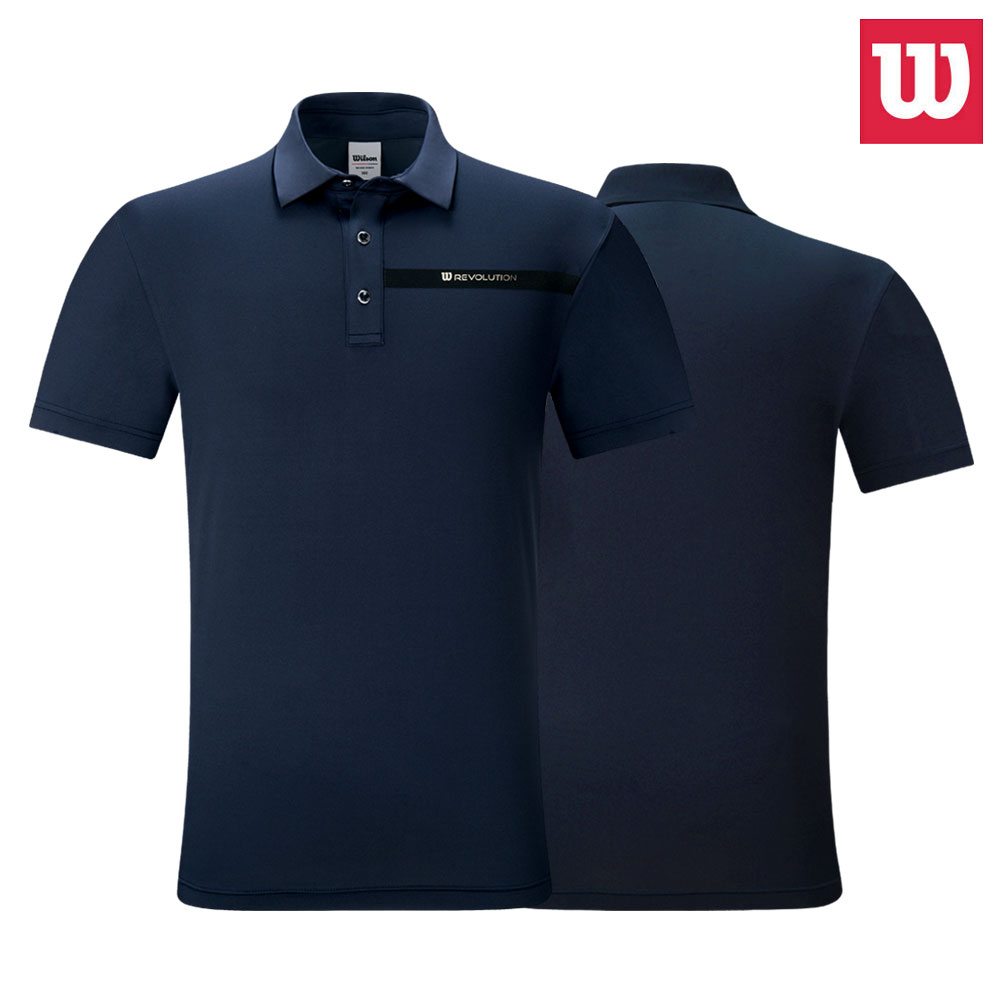 윌슨 남성 카라 반팔티셔츠 7201 네이비, 현재가 28,000원