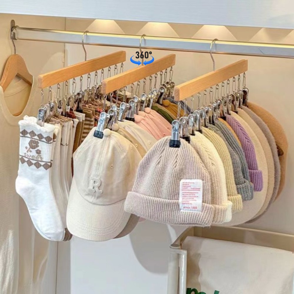 공감나드리 1+1 다용도 집게 모자 걸이 10,720원