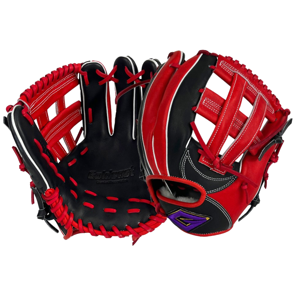 골드이스트 내야 야구글러브 우투 11.75인치 SP 레드/블랙 레드끈 브이웹, 1개, 우투 169,000원