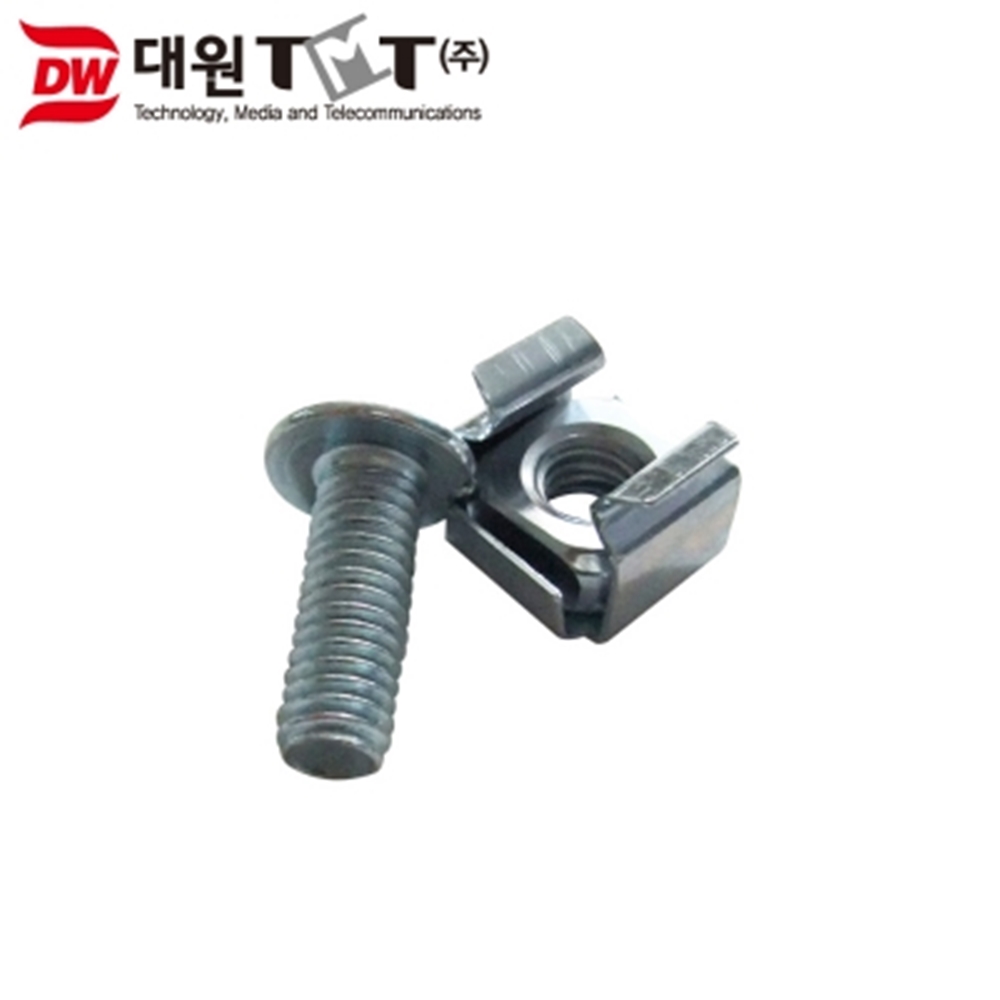 대원TMT 허브랙 서버랙용 케이지너트 세트 10개입 DW-RACKNUT, 1개 2,000원