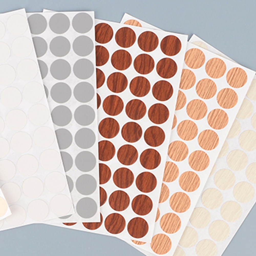 벽못자국 벽지 가구흠집 나사구멍가리기 스티커 1장 1,050원
