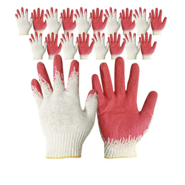 ETN 반코팅 면장갑, 단일 색상, 30개 9,000원